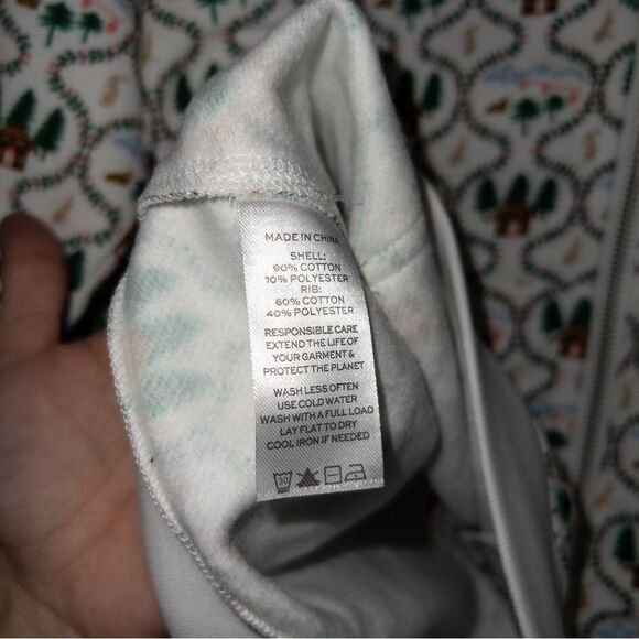 NWT Hill House White Ski Chalet All-Gender Teddy Zip Up Size‎ Large - Picture 6 of 9